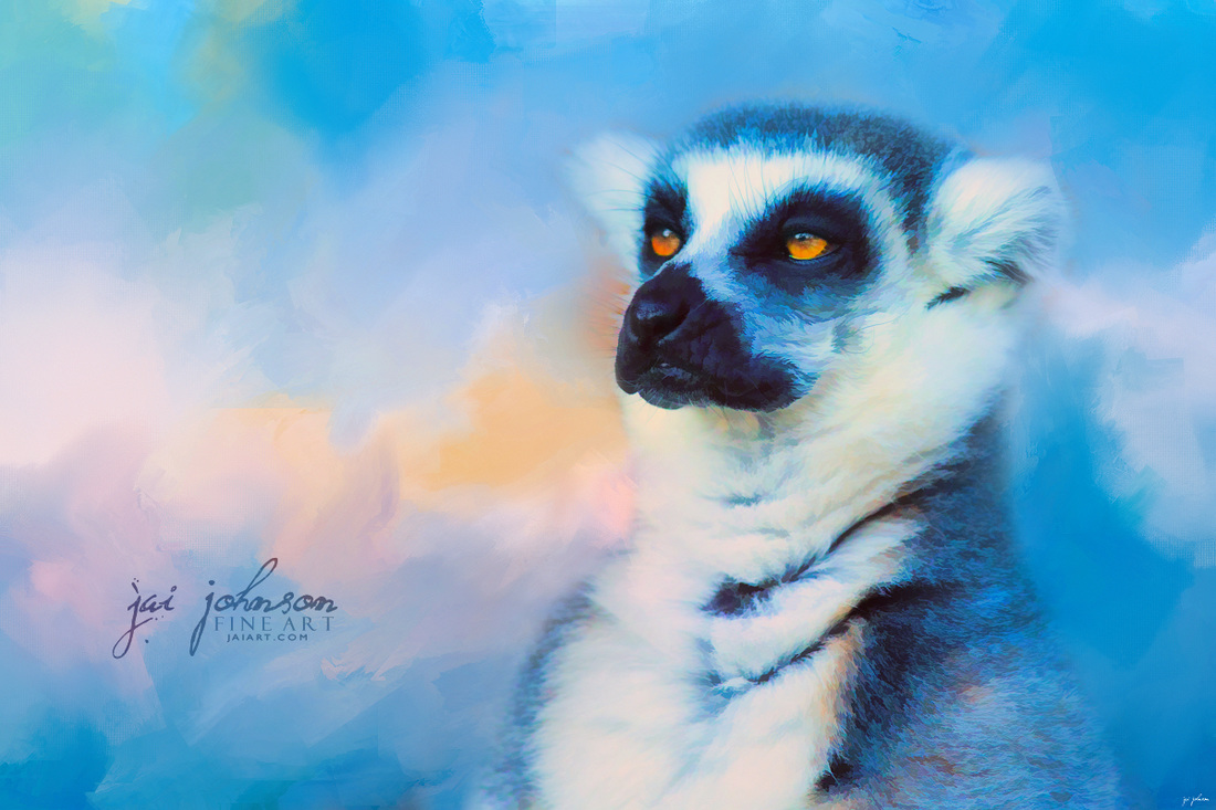 Colorful Expressions Lemur