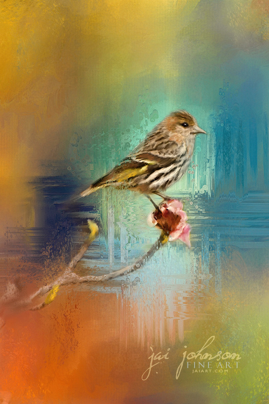 Many Colors - Bird Painting